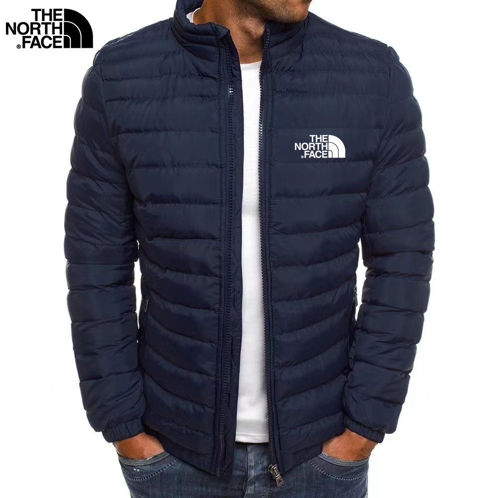 Novo The North Face Moda Masculina De Inverno Acolchoada casual jacket , winter Casaco Aquecido