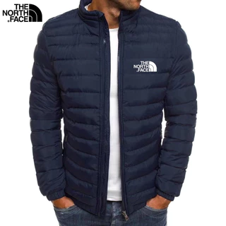Novo The North Face Moda Masculina De Inverno Acolchoada casual jacket , winter Casaco Aquecido