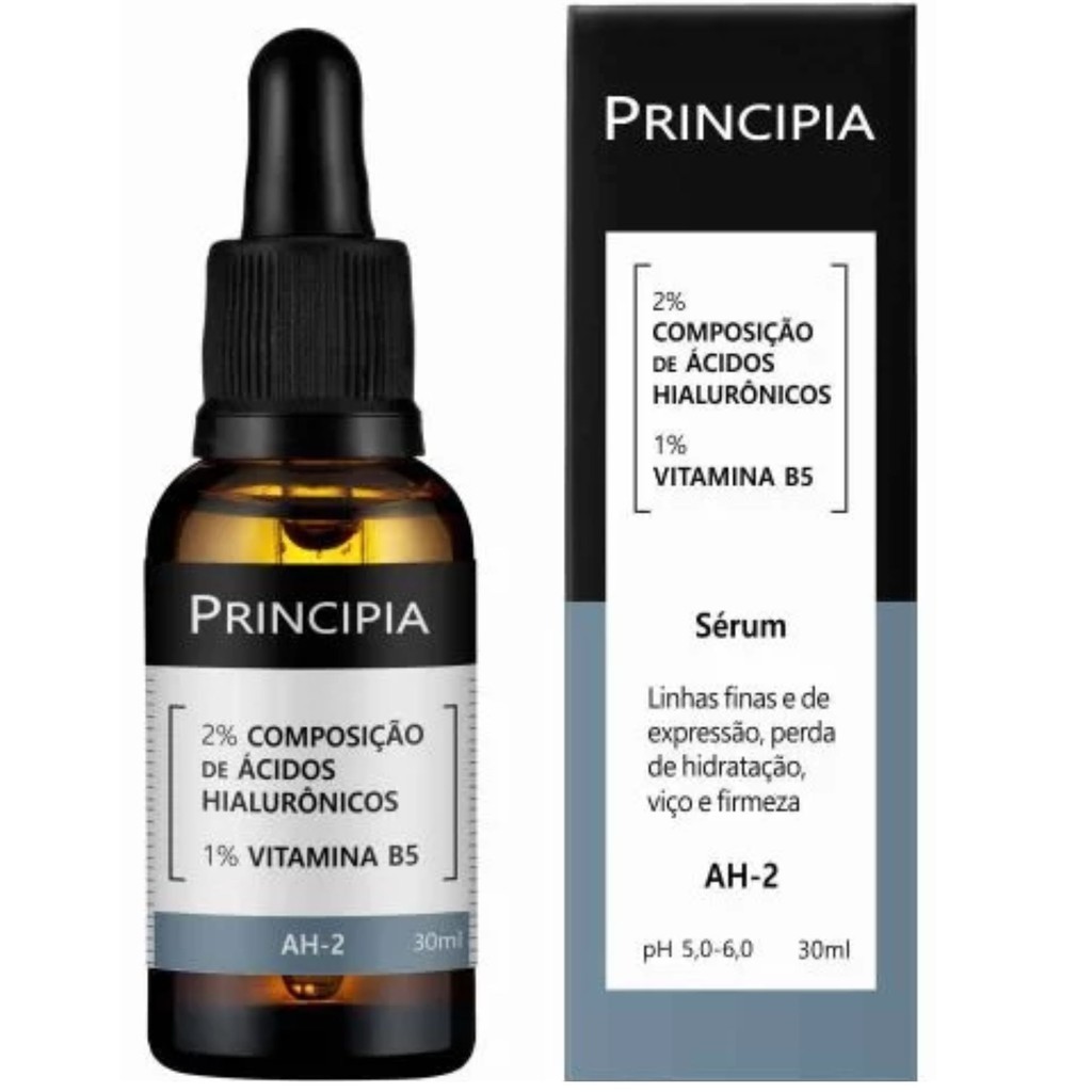 Sérum Hialurônico Suavizar Rugas e Linhas Finas Principia 30ml | Shopee ...