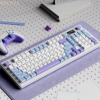 LILYESCU Teclado Mecânico De Três Modos , Sem Fio 2.4G Com Bluetooth Wired Keyboard , Universal Hot-swap Anti-ghosting ABS Backlight Esports