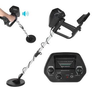 Detector De Metais Profissional MD-4030 Prata Ouro Cobre
