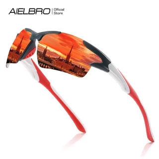 AIELBRO Ciclismo Sombra Óculos De Sol Para Masculino Acampamento Caminhada Pesca Clássica Esportes Ao Ar Livre Uv400 Bike Cycling Eyewear