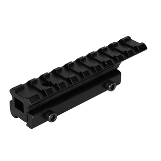 Mount Trilho Adaptador 11mm Para 20mm Par Metal Perfil Baixo