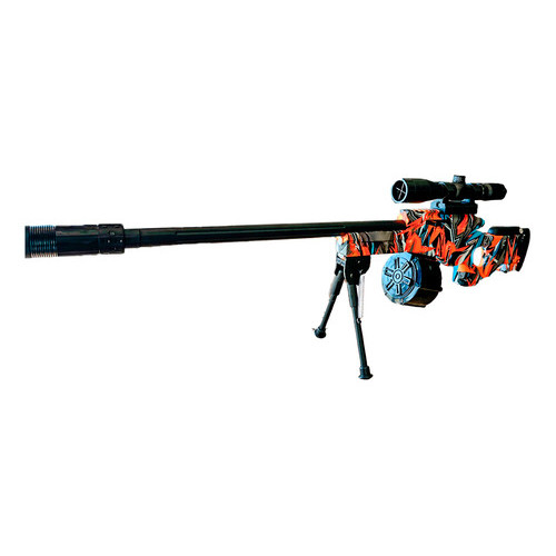 Lancador de Bolinhas de GEL Orbeez SNIPER (Laranja)