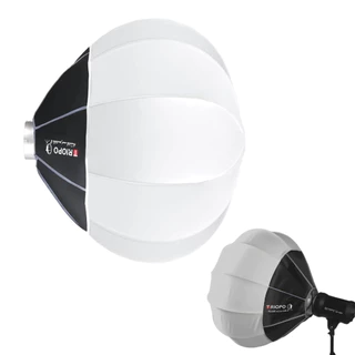 Softbox Triopo KQ65 Balão Chinês Lanterna 65cm Montagem Bowens