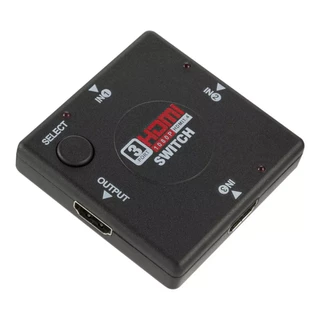 Promo Hdmi Switch Division 3x1 Cabo Adaptador 3 Entradas 1 Saída Nf