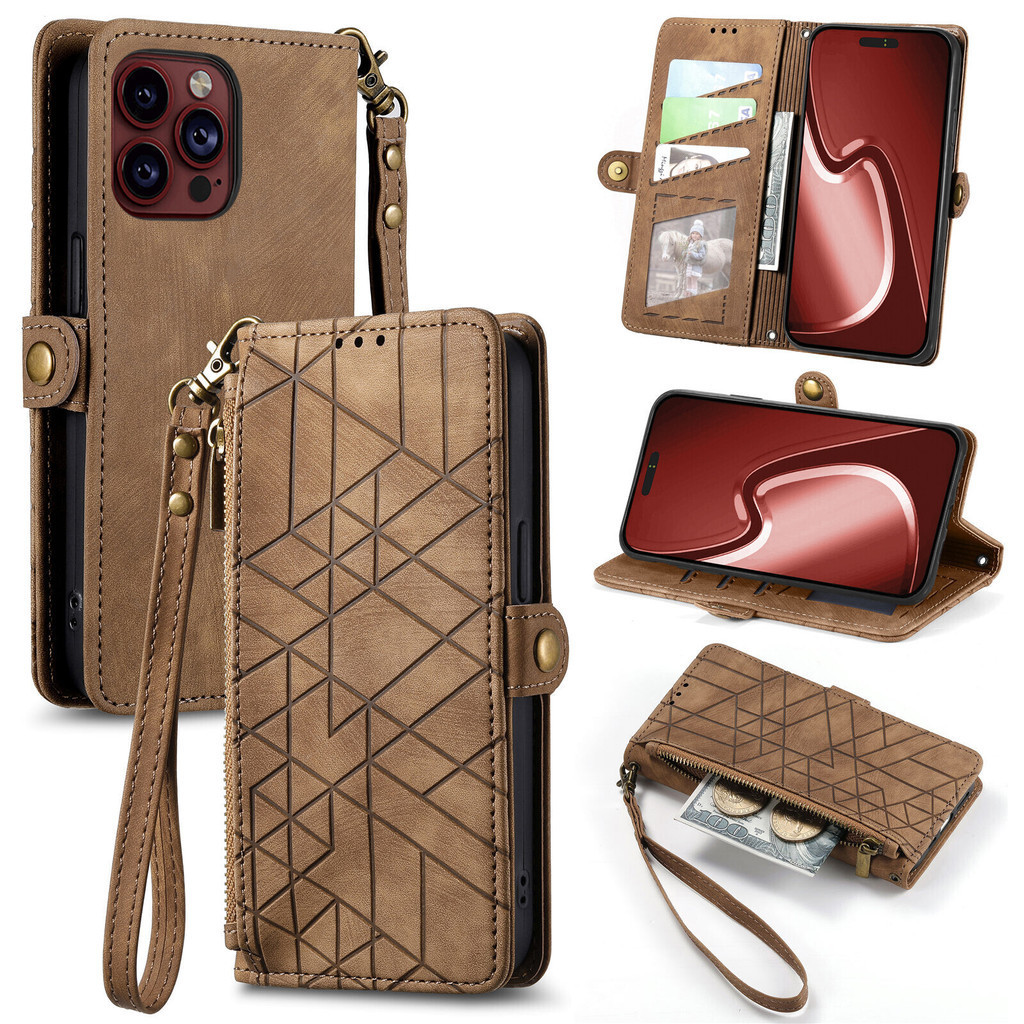 Custodia A Libro In PU Con Magnetica Per Motorola Moto G32, Colore Rosa Oro, Funzione Stand, Stile Portafoglio - 2