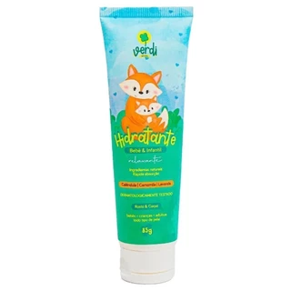Hidratante Bebê e Infantil Relaxante 85g Verdi Natural
