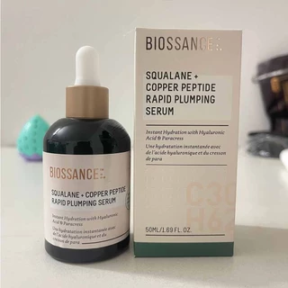 Biossance Squalane + Copper Peptide Rapid Plumping Serum 50ml
