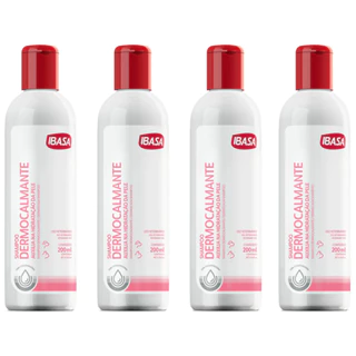 Shampoo Dermocalmante 200ml - Ibasa - 4 Unidades