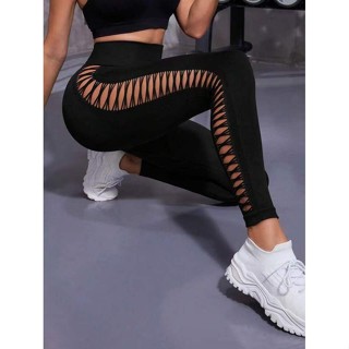 Compra online de Cintura alta push up leggings oco fitness leggins