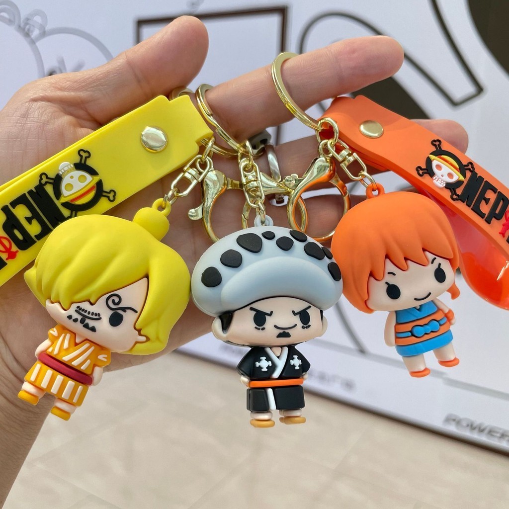 Chaveiro Porta-Chaves Anime One Piece Bookbag De Bonecas | Shopee