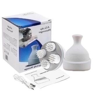 Massageador Elétrico De Cabeça De Couro Cabeludo Garregavel Humana Relaxante Pronto a Entregar