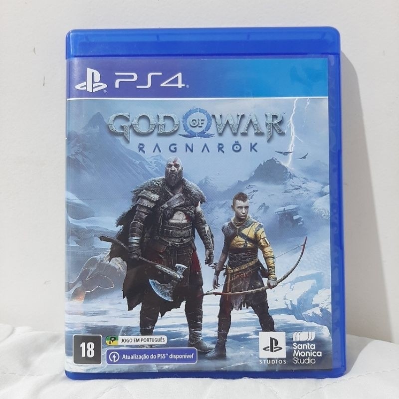 GOD OF WAR RAGNAROK PARA PS4 (MÍDIA FÍSICA)