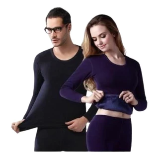 Conjunto Roupa Térmico Blusa+calça Frio Inverno Peluciada ROUPA NEVE FORRADA SEGUNDA PELE PIJAMA