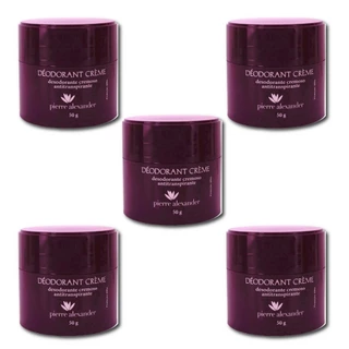 KIT 5 DESODORANTE EM CREME PIERRE ALEXANDER 50G