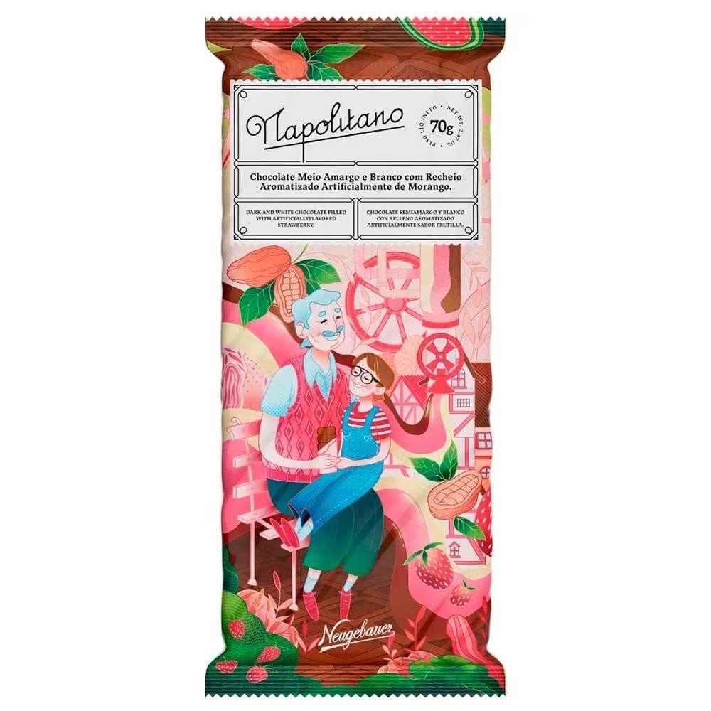 Tablete Chocolate Napolitano 70g - Neugebauer | Shopee Brasil