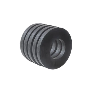 Kit 5 Anel Ferrite Magnético Resistente Som Automotivo Alto Falante Driver Receiver 40x18x5mm