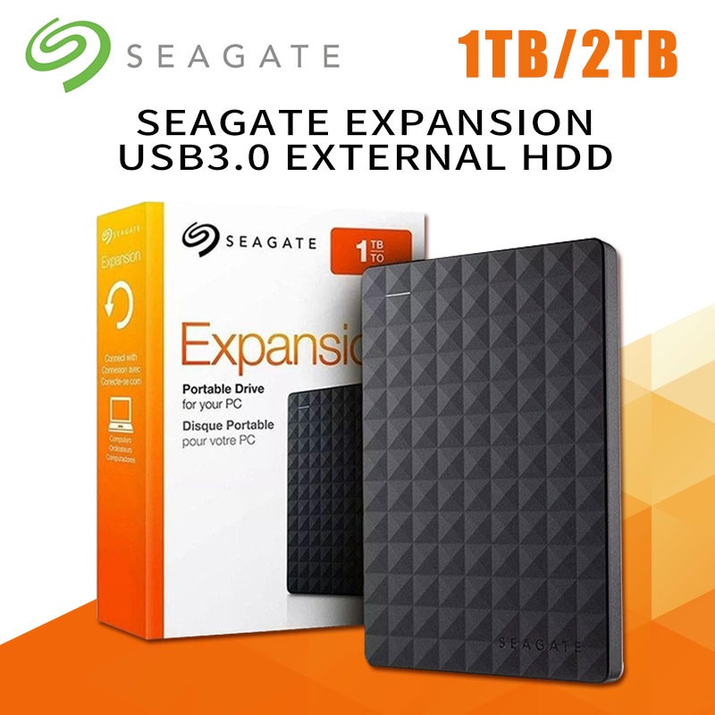 Seagate 4TB Disco Rígido Externo HD 2TB 1TB USB 3.0 Estendido