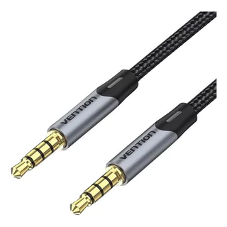 Cabo Auxiliar Audio P3 x P3 Fone Microfone Carro Celular 2m