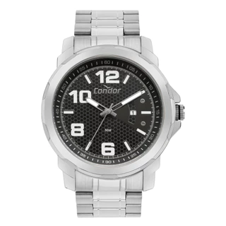 Relógio Masculino Condor Prata à Prova D’água COPC32HR/4P