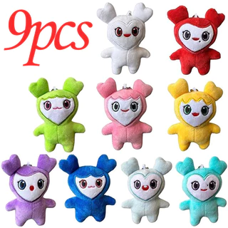 10cm Adoráveis Duas Vezes Brinquedos De Pelúcia Animais TWICE Momo Doll Keychain Pendant Keybuckle Presentes Para Crianças