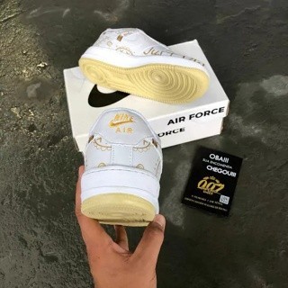 Air Force Just Do It Bege Modelo Did Macio e Confortável Oferta Premium Fim De Ano 2023