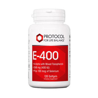 Vitamina E-400+Selênio 100mcg Protocol 120Soft Importado