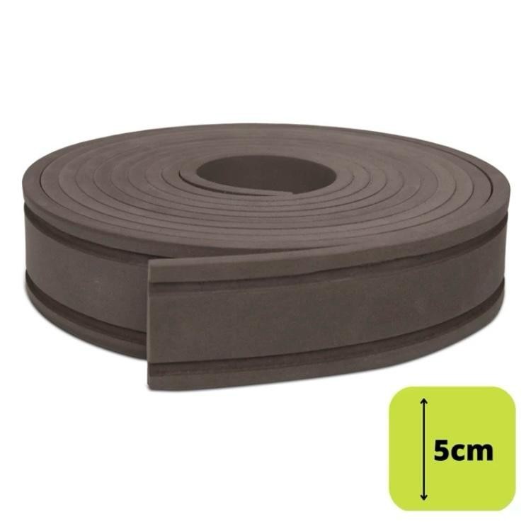 Rodapé Eva Autocolante Roda Meio Roda Teto Moldura Flexível Decoração 5CM 7CM 10CM (Valor do Metro)