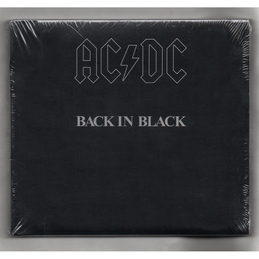 Ac/dc Cd Back In Black acdc | Shopee Brasil