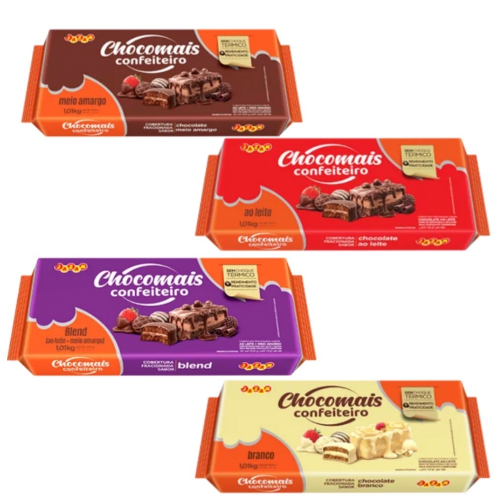 BARRA DE CHOCOLATE 1Kg