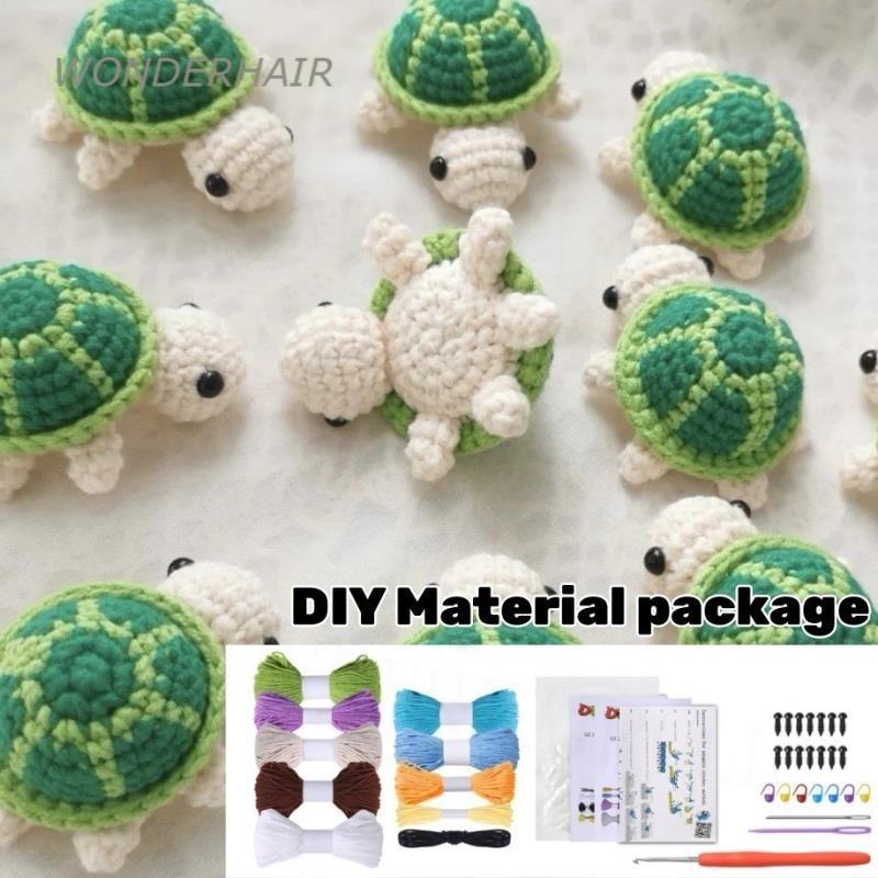 Tartaruga Fio De Lã Animal Material De Desenho Animado Embalagem De Dinossauro Abelha Crianças Originalidade Manual De Bricolagem Chaveiro