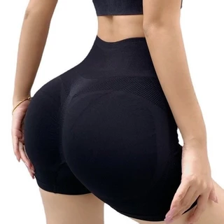 Shorts Academia Esportivo Fitness Confortável Cintura Alta Modeladora Empina o Bumbum