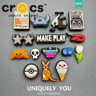Jibbitz crocs charme Cute Cartoon Animal All-Match Acessórios para sapatos divertidos