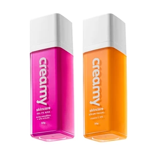 Duo Creamy Acido Mandelico 30g, Serum Facial Vitamina C 30ml