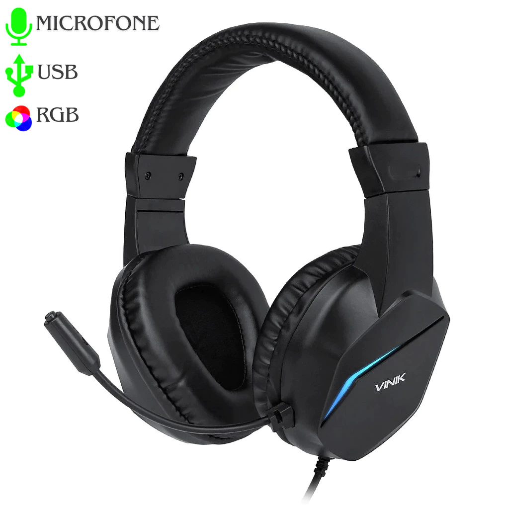 Fone De Ouvido Headset Gamer RGB Vinik V Blade III USB