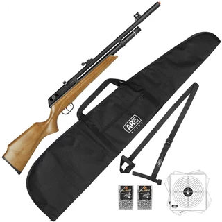 Carabina de Madeira 5.5mm PCP Beeman 1331 Raider + Chumbinho
