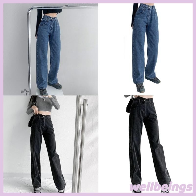 calca cinza jeans feminina em Promoção na Shopee Brasil 2024