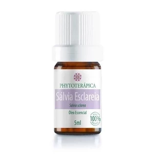 Óleo Essencial de Sálvia Esclareia - Para Difusor, Massagem e Aromaterapia - 5ml