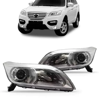Farol Lifan X60 Eletrico C/ Led e Projetor 2013 2014 15 2016