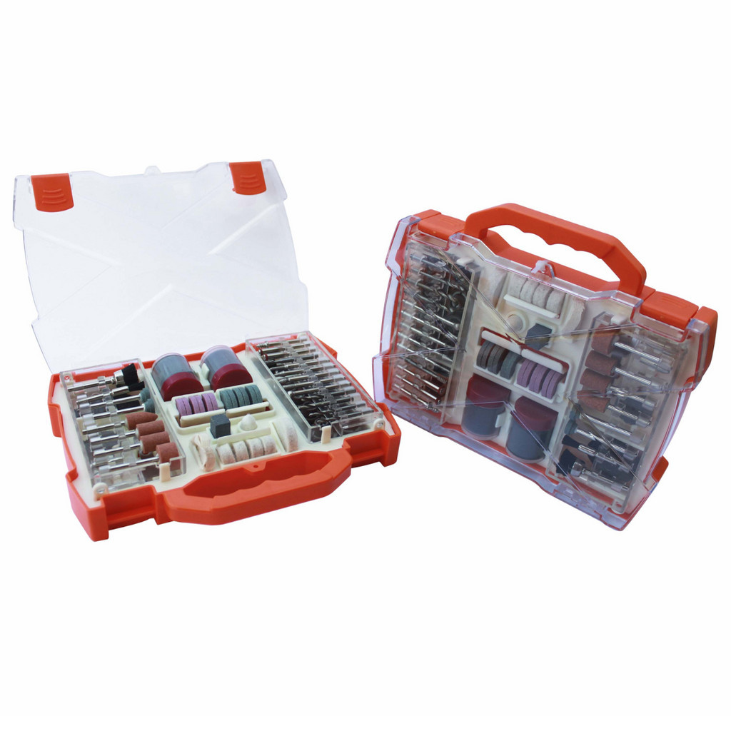 Kit 99 Acessórios Ponteiras para Micro Retifica com Maleta Profissional - Conjunto para Dremel