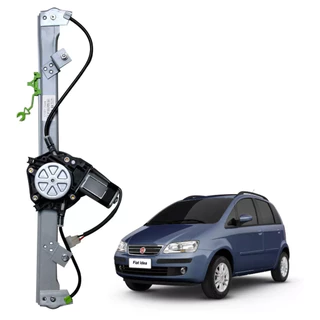Máquina Vidro Elétrico Fiat Idea Dianteira com Motor
