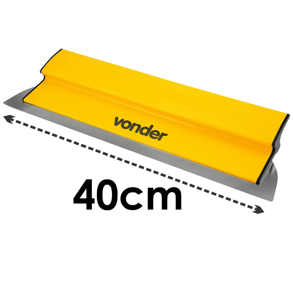 Desempenadeira para Massa Corrida Drywall Tipo Berox Profissional 40 cm ...