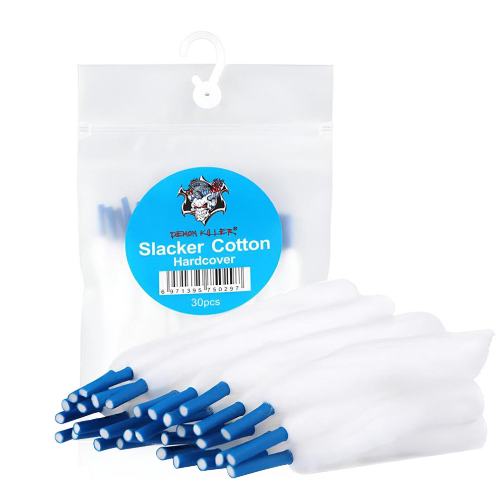 30PCS/Pack Algodão Slacker Original Capa Dura Orgânico De Faça-Você-Mesmo