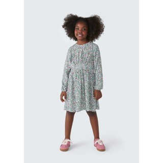 Vestido Infantil Manga Longa Estampado Hering