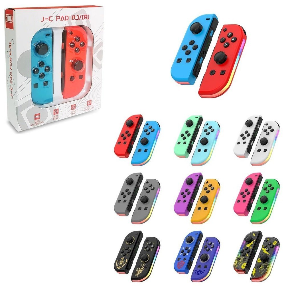 Controle Joy-Con Nintendo Switch Com LED RGB