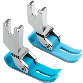 02 Calcador Teflon Industrial Estreito Fino Esquerdo Direito