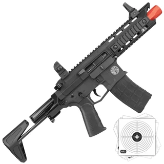 Rifle de Pressão Calibre 4.5mm Co2 Rossi Dragon Automatico