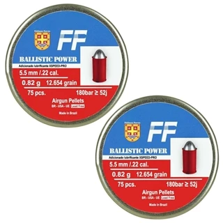Chumbinho Espingarda 5.5mm 140un. FF Balistic Power 14gr