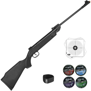 Espingarda 5.5Pressão QGK 14 Black Edition+Chumbos Technogun